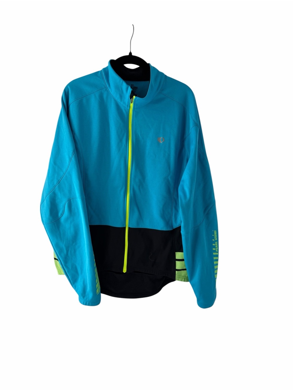 Pearl Izumi Elite Men's XL Full Zip High Neck Back Zip Pocket Cycling Jacket